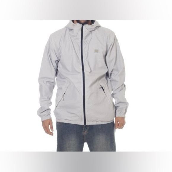 Bench 🇬🇧 Hum Zip Thru Rain Coat/Windbreaker - Picture 2 of 3